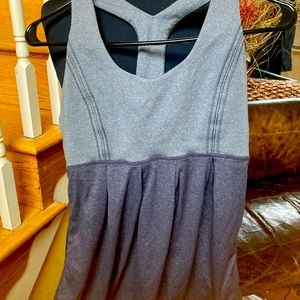 Lululemon Two tone Gray Tank 6